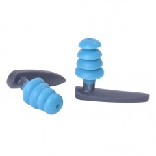 1 Pair Soft Silicone Swimming Ear Plugs Waterproof Re-usable