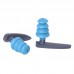 1 Pair Soft Silicone Swimming Ear Plugs Waterproof Re-usable