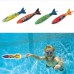 Torpedo Rocket Throwing Toy Diving Game Torpedoes Bandits Children Dive Toy - 4 pieces Torpedo Rocket Throwing Toy Diving Game Torpedoes Bandits Children Dive Toy - 4 pieces