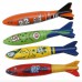 Torpedo Rocket Throwing Toy Diving Game Torpedoes Bandits Children Dive Toy - 4 pieces Torpedo Rocket Throwing Toy Diving Game Torpedoes Bandits Children Dive Toy - 4 pieces