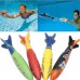 Torpedo Rocket Throwing Toy Diving Game Torpedoes Bandits Children Dive Toy - 4 pieces Torpedo Rocket Throwing Toy Diving Game Torpedoes Bandits Children Dive Toy - 4 pieces
