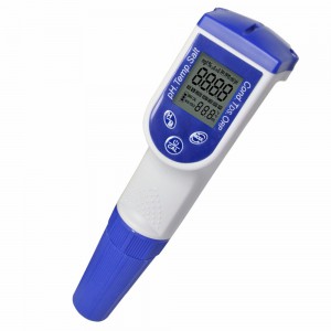 6-in-1 digital water testing including TDS and Salinity