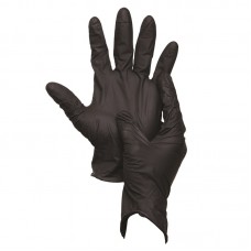 Nitrile Disposable Gloves LARGE BLACK 100PK